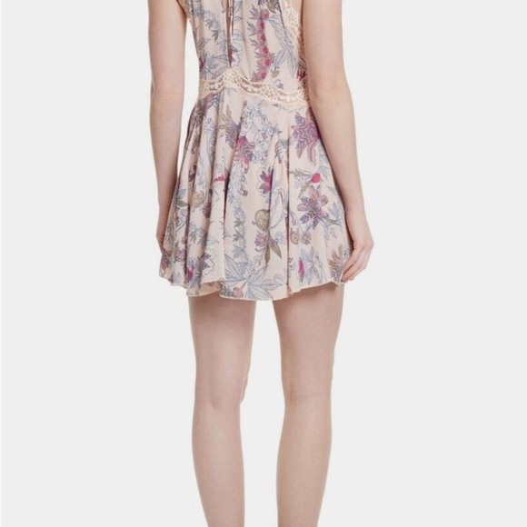 FREE PEOPLE | She Moves Chemise High Neck Sleeveless Mini Dress - Picture 5 of 7